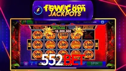 Slots com jackpots e giros grátis na 552Bet